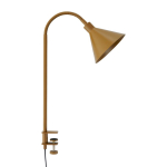 Pruun metallist laualamp painduva konstruktsiooniga/klambriga (k&otilde;rgus 50 cm) Flexi Torino - Ellos Home