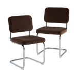 Pruunist metallist kiiktoolid komplektis 2 tk Hjo - Jotex