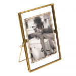 Kuldne metallist raam 10x15 cm - Rex London