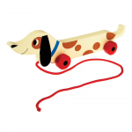 Puidust t&otilde;mmatav tassikoer Charlie The Sausage Dog, pikkus 31,5 cm Charlie the Sausage Dog - Rex London