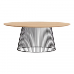 Mangopuidust lauaga s&ouml;&ouml;gilaud, 200 x 110 cm Leska - Kave Home