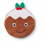 Pl&uuml;&uuml;sist j&otilde;ulumotiiviga dekoratiivpadi 35x35 cm Christmas Pudding - Catherine Lansfield