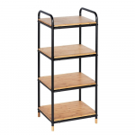 Must metallist vannitoariiul 42x94,5 cm Loft &ndash; Wenko