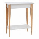 Valge konsoollaud, laius 65 cm Mimo - Ragaba