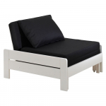 Valge/must laste tugitool Pino - Vipack
