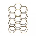 Pronksist metallist veinihoidik 12 pudelile Salbris - Light & Living