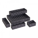 Riidest sahtlite korraldajaid 5 komplektis - Casa Selecci&oacute;n