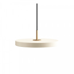 Valge LED rippvalgusti metallist varju &oslash; 31 cm Asteria Mini - UMAGE