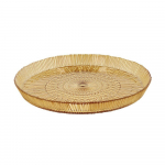 Oranž klaasist serveerimistaldrik &oslash; 30 cm Kusintha - Bitz