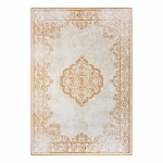 Ookerkollane-valge &otilde;uevaip 160x230 cm Cebu - NORTHRUGS