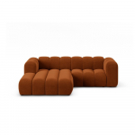 Oranž nurgas diivan (vasakpoolne nurk) Lupine - Micadoni Home