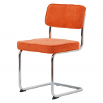 Oranž velvetist s&ouml;&ouml;gitool Rupert - Unique Furniture