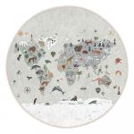 Pestav laste m&auml;nguvaip &oslash;150 cm Big World - Mila Home