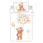 Puuvillane laste voodipesu 100x135 cm Medv&iacute;dek "Cute" - Jerry Fabrics