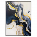 K&auml;sitsi maalitud elementidega maal 70x100 cm Sky - Styler