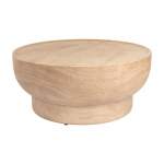 &Uuml;mmargune kiviimitatsiooinga diivanilaud &oslash; 80 cm Noble - Zuiver