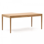 Pikendatav s&ouml;&ouml;gilaud tammespoonist pealispinnaga 90x160 cm Lenon - Kave Home