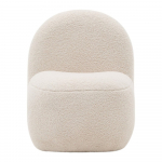 Valge bukleekangast lastetool Bucky - Kave Home