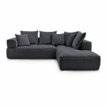 Tumehall &scaron;enill-nurgadiivan (parempoolne/L-kujuline) Whesley - Bobochic Paris