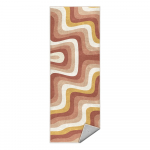 Kollane-roosa pestav vaip 80x200 cm Creamy Strawberry Swirl - Mila Home
