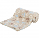 Beež fliisist koeratekk 100x70 cm Trixie Laslo - Plaček Pet Products