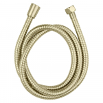 Matt kuldne roostevabast terasest du&scaron;ivoolik 150 cm Brass - Wenko