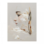 Maal 60x80 cm Stitched Bloom - Styler