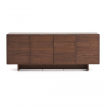 Tumepruun kummut 194,5x78x45 cm Norlen - Kave Home