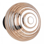 Merevaigukollane metallist LED-seinalamp USB-ga &oslash; 15,5 cm Earl - Reality