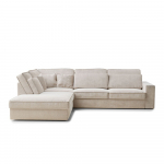 Kreem &scaron;enillist nurgadiivan (vasak nurk/L-kujuline) Kirou - Maison de R&ecirc;ve