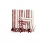 Puuvillane tekk terrakota v&auml;rvi 150x200 cm Indira - Tiseco Home Studio