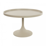 Beež &uuml;mmargune kohvilaud &oslash; 69 cm Jason - Zuiver