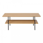 Naturaalses v&auml;rvitoonis tammepuust kohvilaud 55x110 cm Pensacola - Unique Furniture