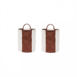 Riidest korvid komplektis 2 tk &oslash; 18x22 cm Kara - OYOY Living Design