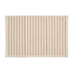 Oranž/beež tekstiilist vannitoamatt 50x80 cm Merade - Kave Home