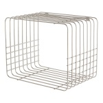 L&auml;ikiv h&otilde;bedane astmeline metallriiul 38 cm Wire - Mette Ditmer Denmark
