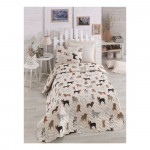 Beež voodikatte ja padjakatete komplekt 160x220 cm Havhav &ndash; Mijolnir