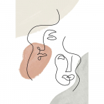 Plakat 29x41 cm Two Faces &ndash; Veronika Boulov&aacute;