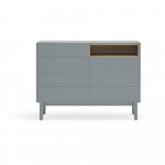 Sinakashall madal kummut 120x90 cm Corvo &ndash; Teulat