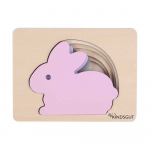 Puidust laste pusle Rabbit - Kindsgut