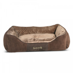 Pruun pl&uuml;&uuml;sist koeravoodi 70x90 cm Scruffs Chester XL - Plaček Pet Products