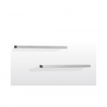 Valged laste riiulid 2tk komplektis Lara - Vipack