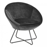 Hall sametist tugitool Center - Actona