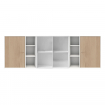 Valge seinakirst Hammel tammepuust , 206 x 69 cm Mistral Kubus - Hammel Furniture