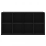 Must modulaarne riiulis&uuml;steem 136x69 cm Mistral Kubus - Hammel Furniture