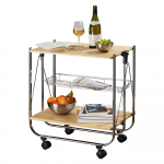 Serveerimislaud ratastel 40,5x68 cm Dinett - Wenko