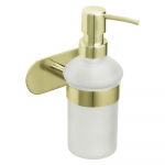 Roostevabast terasest kuldset v&auml;rvi isehoidev seebidosaator 0,2 l Orea Gold - Wenko