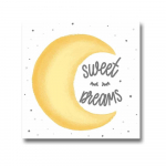 Laste pilt 45x45 cm Sweet Dreams - Wallity