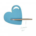 Sinine laste valgusti Heart - Candellux Lighting