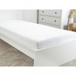 Valge mikroflanellist lina 180x200 cm Exclusive - B.E.S.